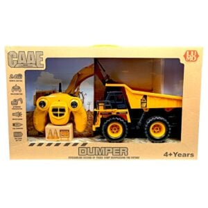 Streamlined Remote Control Dumper Truck – Ultimate Automation, USB Charging AndIntegrated Music System – Fun Toy for Kids 3+