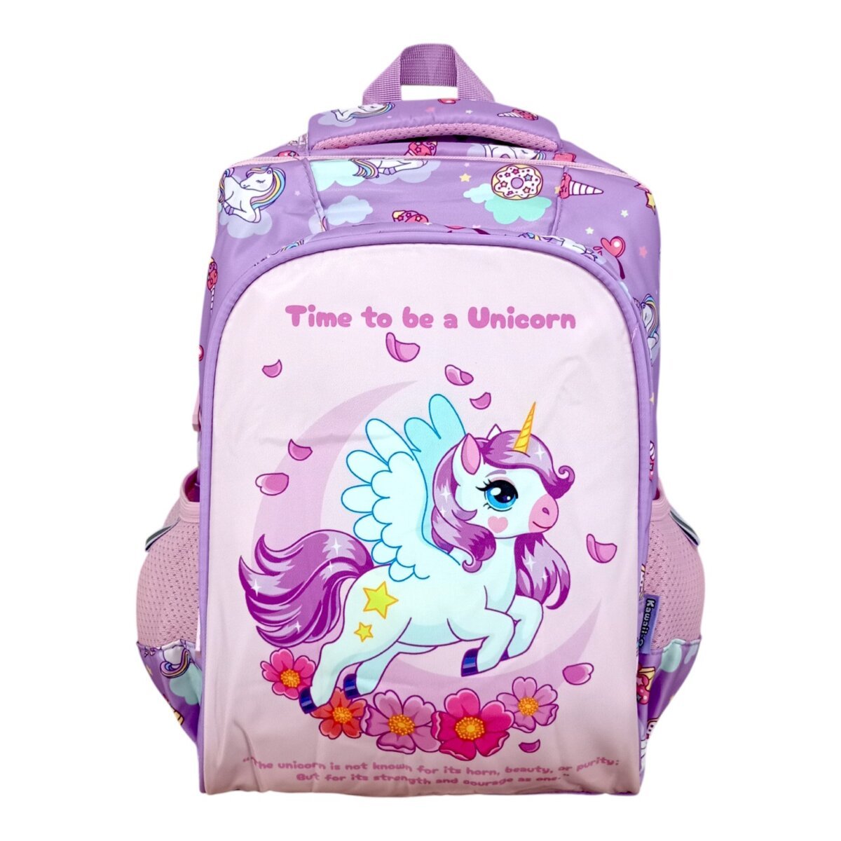 Buy Cute Purple unicorn Theme School Bag For Kids Light Weight and  Durable Backpack 3+ years for Online In India • Kheliya Toys