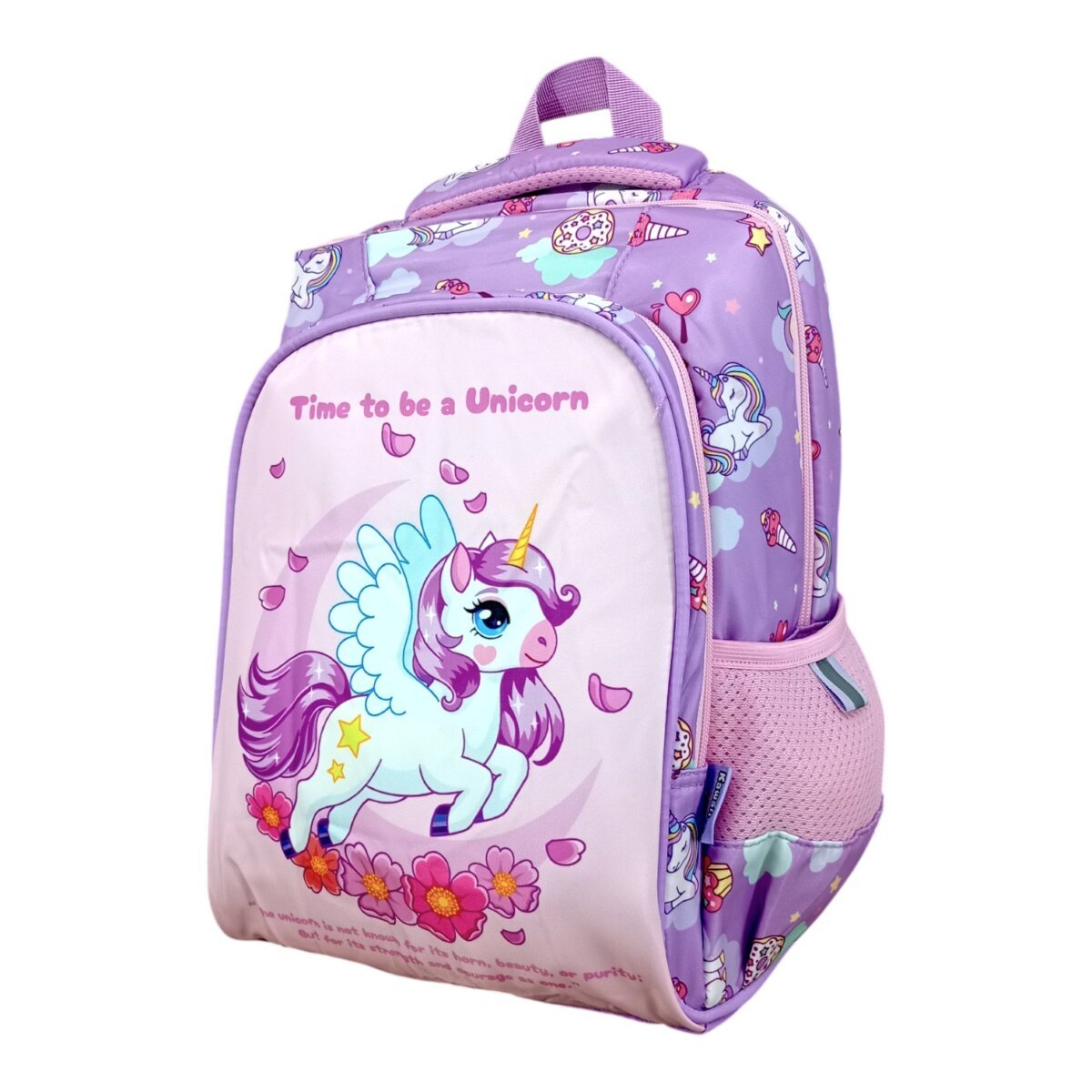 Buy Cute Purple unicorn Theme School Bag For Kids Light Weight and  Durable Backpack 3+ years for Online In India • Kheliya Toys - Main Image