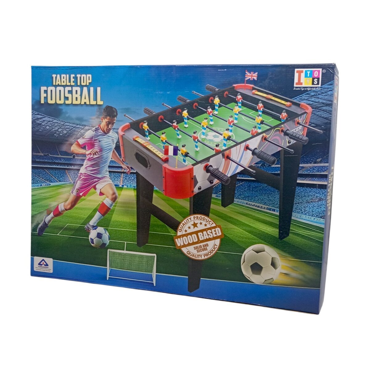 Buy I Toys Table Top Foosball Fun Begins On Any Surface Fast-Paced  Football Action for Kids Families 6+ Years for Online In India •  Kheliya - Main Image