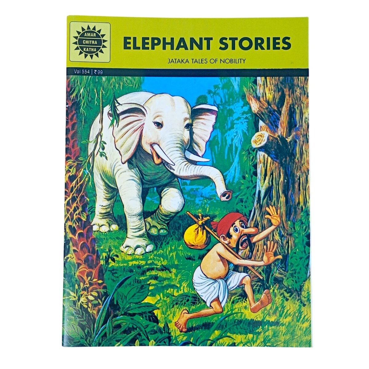Amar Chitra Katha 'Elephant Stories' Jataka Tales Of Nobility | Story Book For Kids 5+ Years.