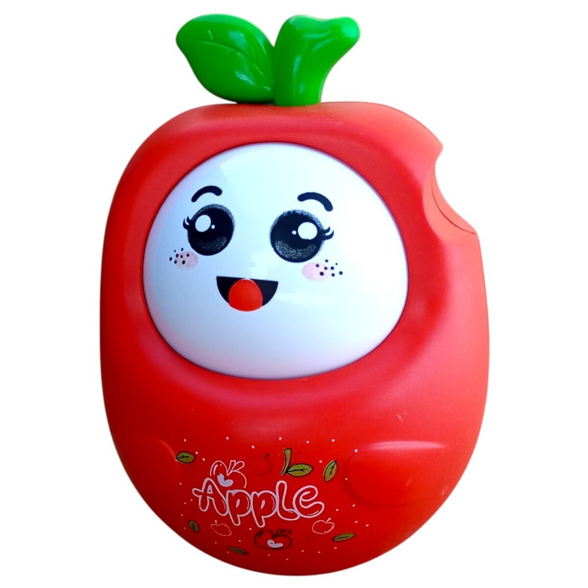 Itoys Roly Poly Cute Fruit's Shaped Tumbler | Focuses On Sensory Development, Balance, and Sound Stimulation For Kids| 8+ Months