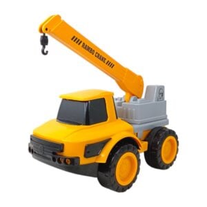 United Agencies Friction Power Crane With Movable Parts Toy Truck for Kids | Plastic Construction Vehicle For Kids | 3+ Years