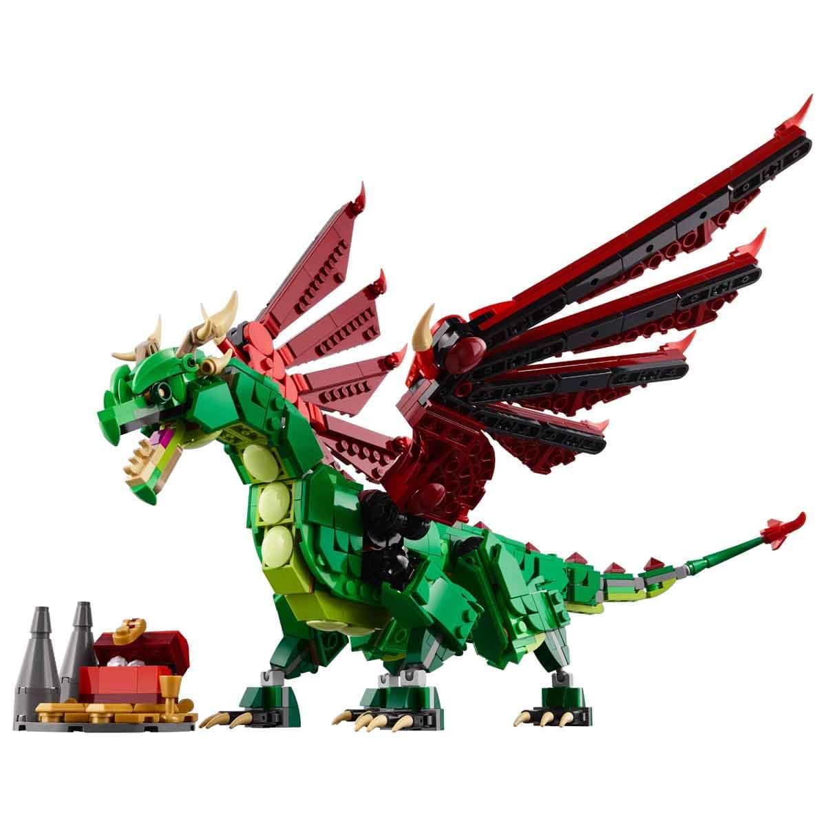 Buy Lego Creator 3in1 Medieval Dragon Creature Toy Playset 715