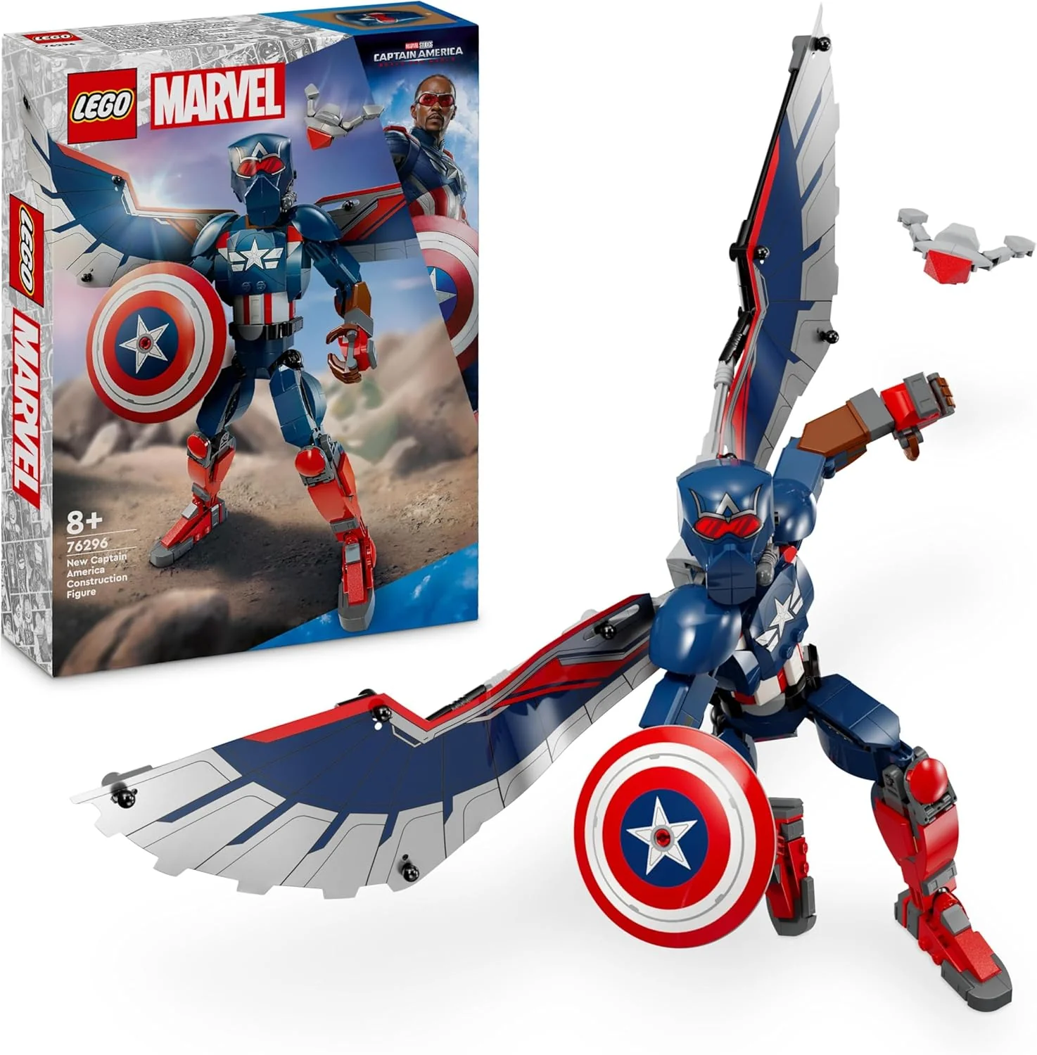 Buy Lego Marvel New Captain America Construction Figure For Kids 76296  Building Blocks 8+ Years for Online In India • Kheliya Toys