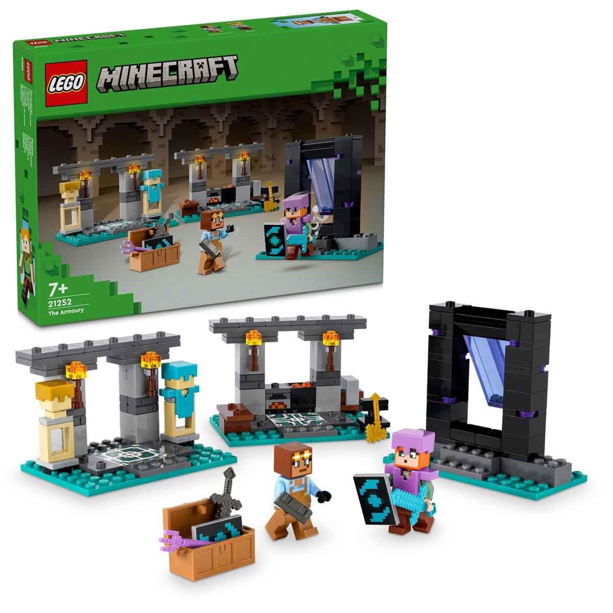 LEGO Minecraft The Armory Kit | Adventure And Weapons Set | 21252 LEGO Minecraft The Armory Kit | Adventure And Weapons Set | 21252