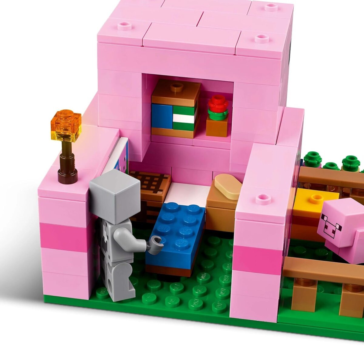 Pink House Barbie Minecraft Games Buy Lego Minecraft The Baby Pig