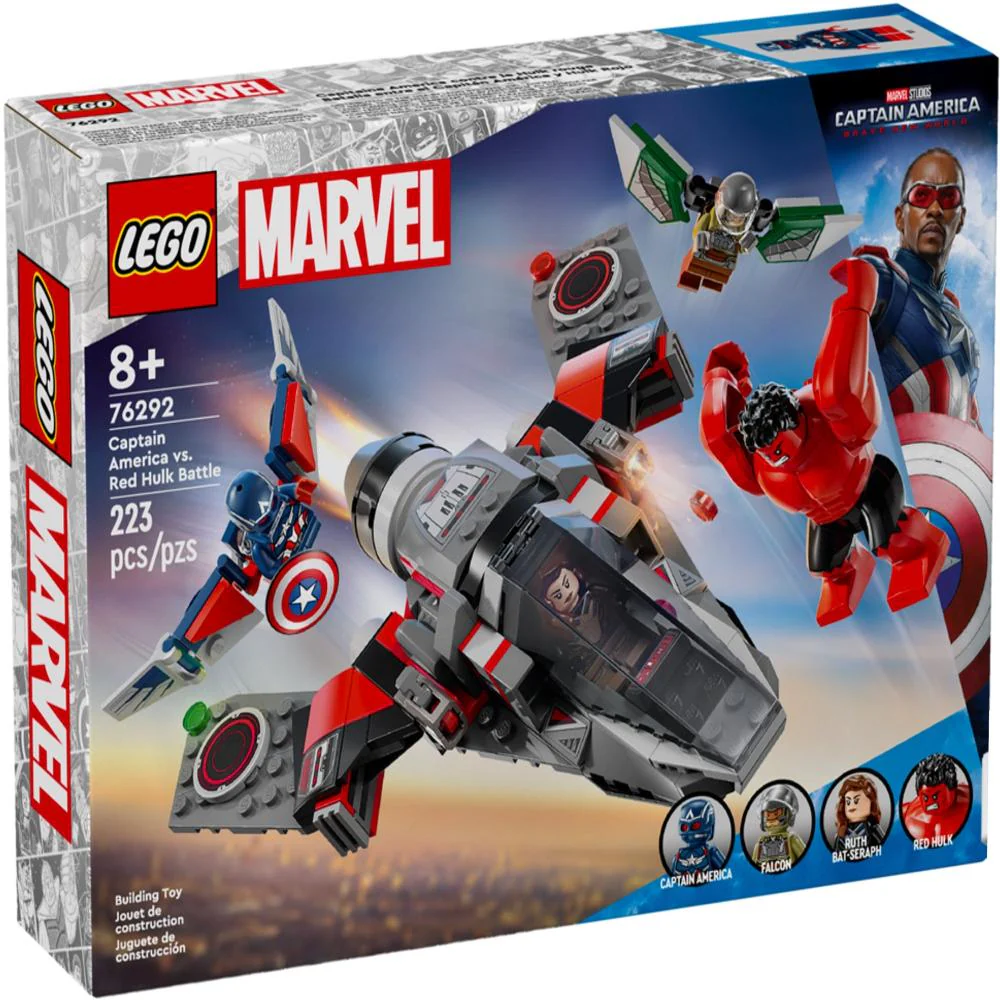 Buy Lego Marvel Captain America Vs Red Hulk Battle 76292 Building Blocks  For Kids Years for Online In India • Kheliya Toys