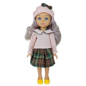 Lumo Cute Gorgeous Lovely Girl Doll Toy – Fun Adorable Fashion Pretend Play Doll with Stylish Outfit for Kids 3+ Years