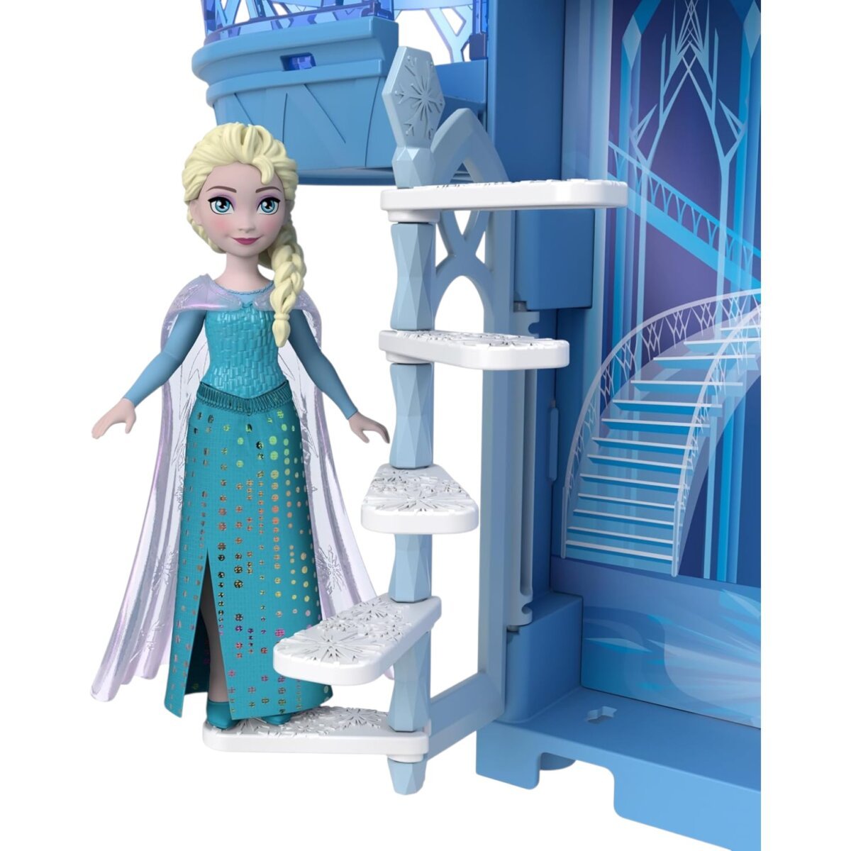 Buy Mattel Disney Frozen Storytime Stackers Elsa Ice Palace Stackable  Castle Doll House with Small Doll For Kids 3+ Years for Online In India • 