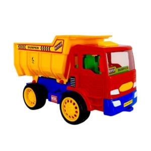 United Agencies Friction Powered Motoplay Dumper Truck – Ultimate Construction Toy Truck for Kids 3+ with Movable Carrier