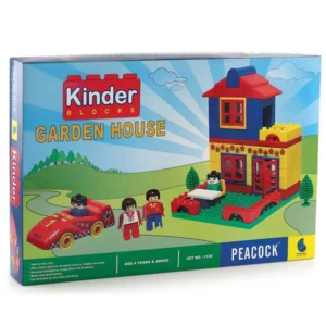 Peacock Kinder Farm House Generic Blocks Game for Kids | 4+ Years