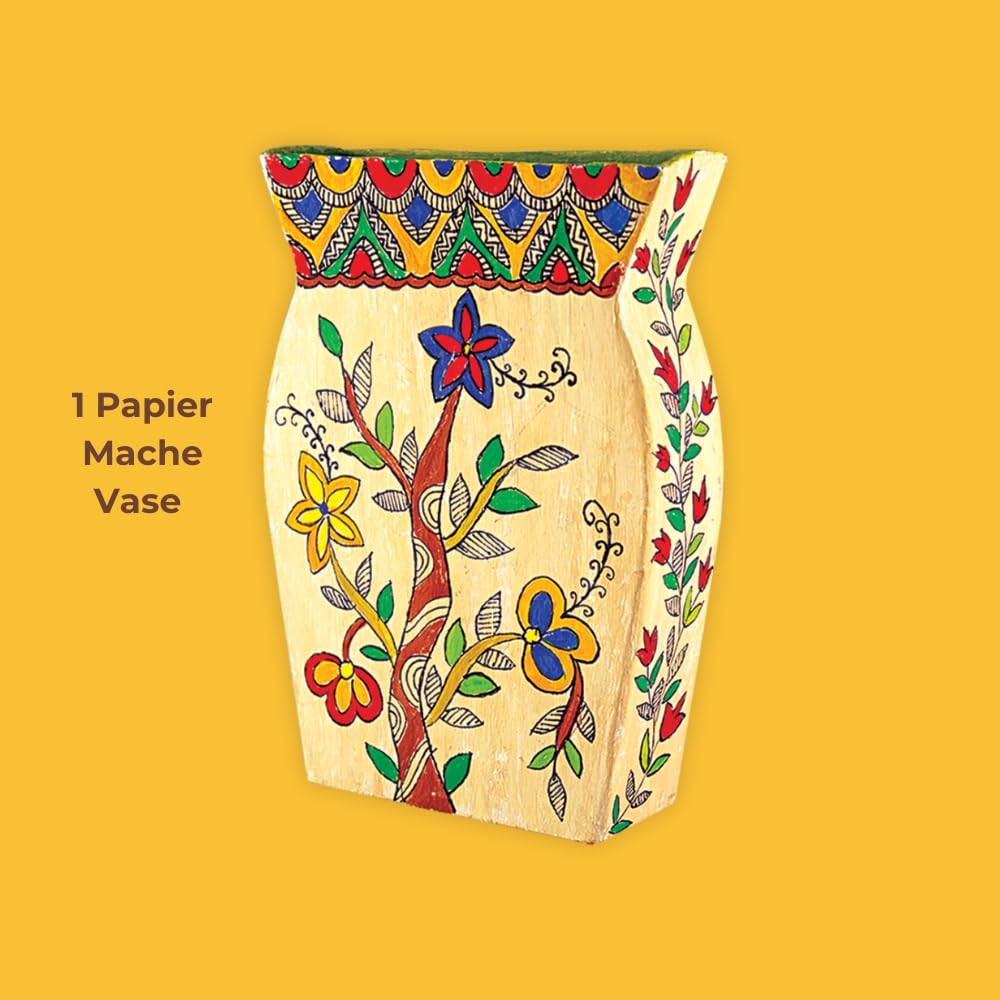 Toykraftt Madhubani Art Diy Indian Art And Craft For Kids 3 Toykraft Madhubani Art Diy Indian Art And Craft Kit | Educational Diy Painting Set For Kids | Traditional Folk Art Learning And Creative Activity | 8+ Years Toykraft Madhubani Art Diy Indian Art And Craft Kit | Educational Diy Painting Set For Kids | Traditional Folk Art Learning And Creative Activity | 8+ Years Image 5