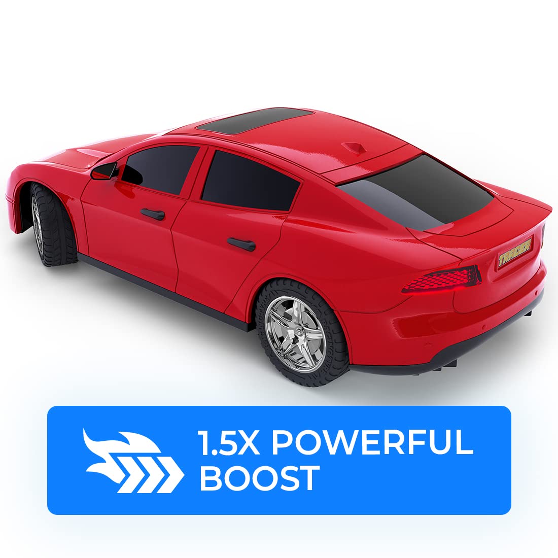 Mirana 1:20 Scale Tracer Remote and App Controlled Car | USB Type-C Rechargeable High Speed Drift RC Vehicle | 1.5X Nitro Boost with in-Built Bluetooth Speakers for Kids | 4+ Years. 6 Mirana 1:20 Scale Tracer Remote and App Controlled Car | USB Type-C Rechargeable High Speed Drift RC Vehicle | 1.5X Nitro Boost with in-Built Bluetooth Speakers for Kids | 4+ Years. - Image 6