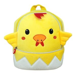 Yellow Chick Face Toddler School Bag | Amazing Comfortable and Durable Backpack for Kids, Perfect for 18+ Months