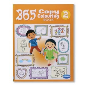 Navneet 365 Copy Colouring Book 2 for Kids | Fun Daily Activity for Ages 4+