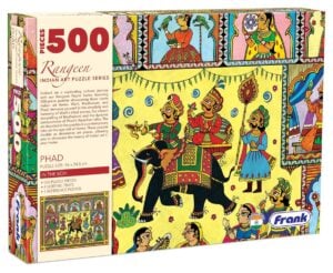 Frank Phad's Rajasthan Tales 500 Piece Jigsaw Puzzle for Kids | 10+Years – Fun Cultural Learning Puzzle with Premium Board Quality