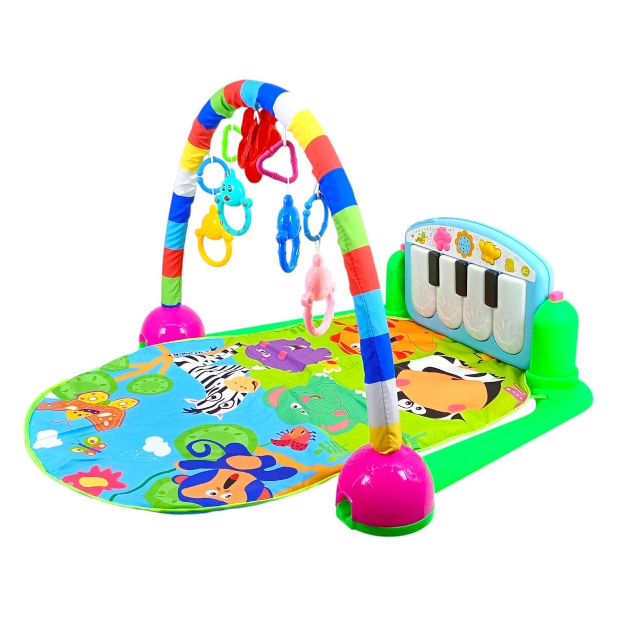 Balak Creations Jumbo Piano Play Matt Baby Kick And Play Piano Matt For Kids 0Months 6 Lumo'S Baby Musical Mats – Ultimate Musical Learning Toy With Floor Piano, Animal Sounds And Early Education Play For Toddlers 3+ Years Lumo'S Baby Musical Mats – Ultimate Musical Learning Toy With Floor Piano, Animal Sounds And Early Education Play For Toddlers 3+ Years Image 5