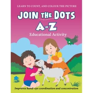 Shree Book Bookoli Join The Dots (A-Z) Educational Activity | Learn To Count, And Color The Picture Book For Kids | 3+ Years