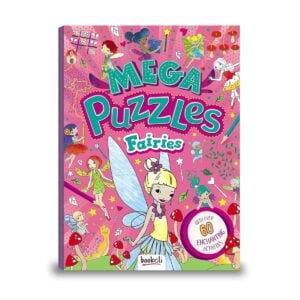 Shree Book Bookoli Mega Puzzles 'Fairies' | With Over 60 Enchanting Activities | Magical Puzzle Book for Kids | 5+ Years