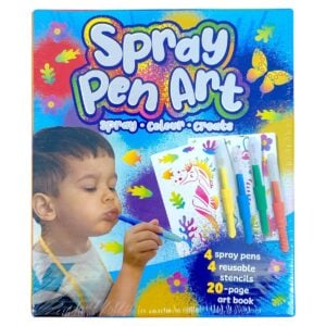 Bookoli Spray Pen Art Color Create | Creative DIY Activity Kit for Kids | 6+ Years toy for kids, Bookoli Spray Pen Art Color Create | Creative DIY Activity Kit for Kids | 6+ Years craft activity set, Bookoli Spray Pen Art Color Create | Creative DIY Activity Kit for Kids | 6+ Years creative DIY kit