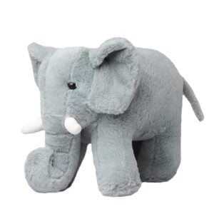 FunZoo Soft Royal Elephant 65cm plush toy for kids, FunZoo Soft Royal Elephant 65cm large huggable soft toy, FunZoo Soft Royal Elephant 65cm cuddly elephant stuffed toy, FunZoo Soft Royal Elephant 65cm plush toy for children