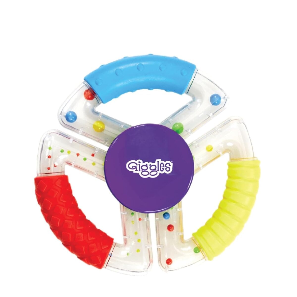 Funskool Giggles Sensory Rattle Trio | Unlock A World Of Sensory Wonders With Each Shake ! For Kids | 6 Months +