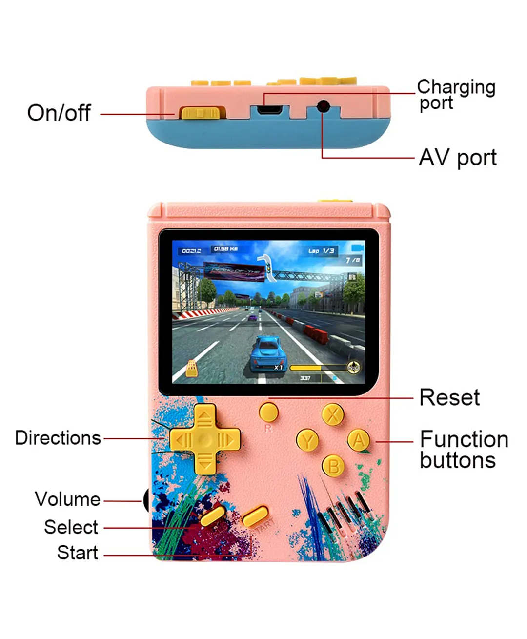 Game Craft Cute Game 500 Built In Games | Hand Hold Game For Kids | 6+ Years 3 Game Craft Cute Game 500 Built In Games | Hand Hold Game For Kids | 6+ Years - Image 3