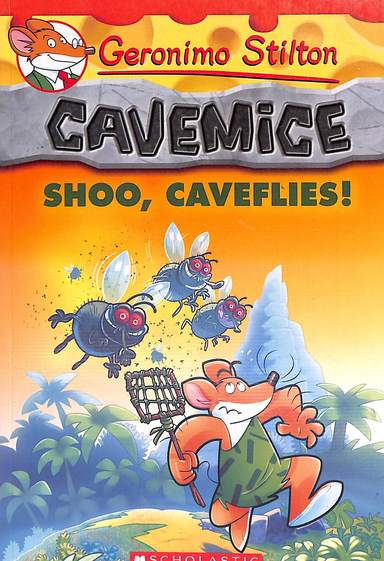 Scholastic Geronimo Stilton Shoo Caveflies Cavemice #14 | Story Book For Kids | 8+ Years