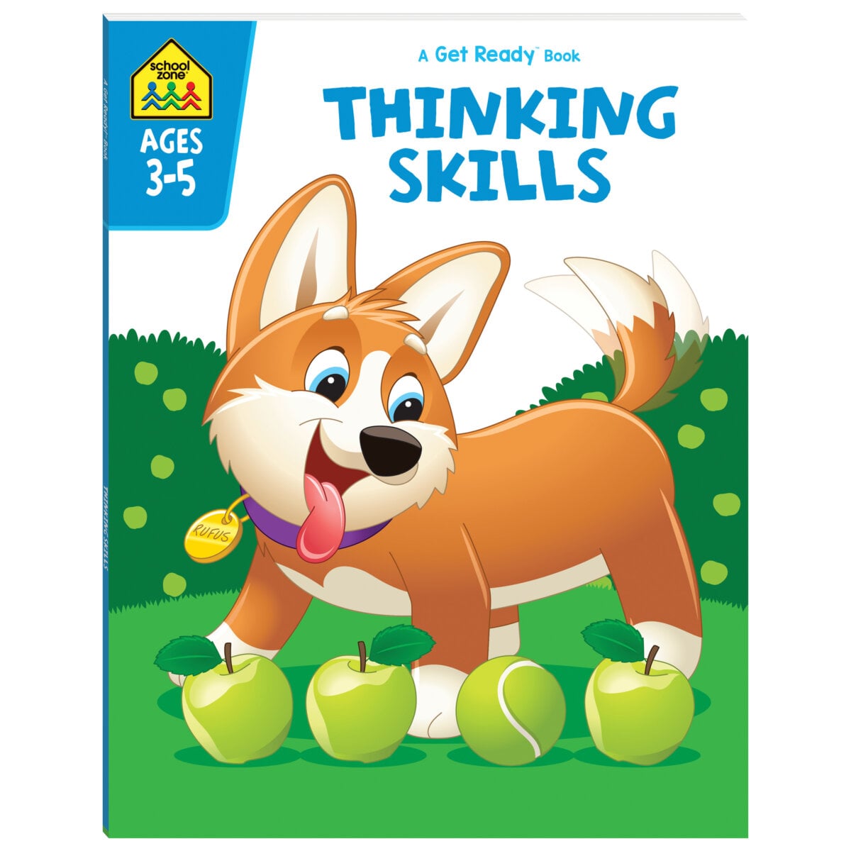 Hinkler School Zone Get Ready Thinking Skills | Fun Early Learning Activity Workbook for Kids | 3+ Years