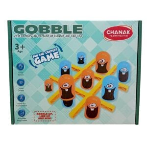 Chanak Gobble 21st Century 3D Version Of Classic Tic-tac-toe | Fun And Contest Game For Kids | 3+Years
