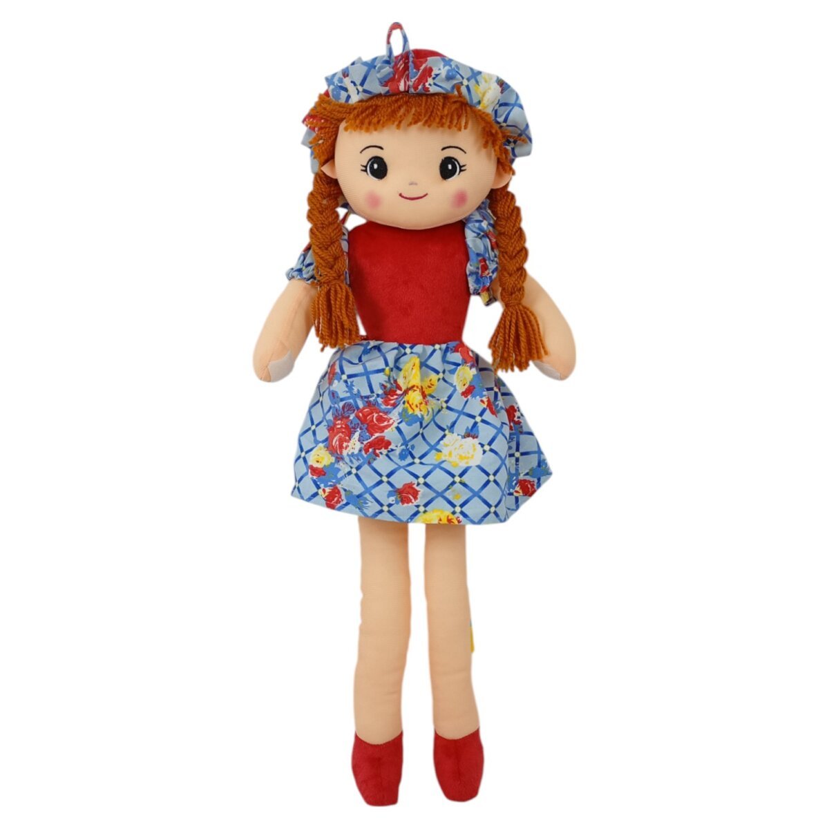 Lovely Toys A Touch Of Joy Soft Candy Doll 63 Cm For Kids | Sturdy Dress with Woolen Hair And Hat Huggable Doll Stuffed Toys | 3+ Years 1 Lovely Toys A Touch Of Joy Soft Candy Doll 63 Cm For Kids | Sturdy Dress with Woolen Hair And Hat Huggable Doll Stuffed Toys | 3+ Years