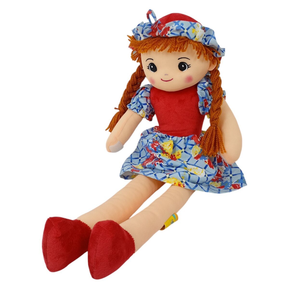 Lovely Toys A Touch Of Joy Soft Candy Doll 63 Cm For Kids | Sturdy Dress with Woolen Hair And Hat Huggable Doll Stuffed Toys | 3+ Years 4 Lovely Toys A Touch Of Joy Soft Candy Doll 63 Cm For Kids | Sturdy Dress with Woolen Hair And Hat Huggable Doll Stuffed Toys | 3+ Years - Image 4