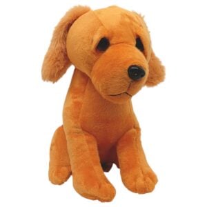 Lovely Toys Soft Doris Seating Dog Plush Toy for Kids – Amazing 25 cm Ultra-Soft Animal Soft Toy for Hugging, Seating Play and Gifting 3+ Years