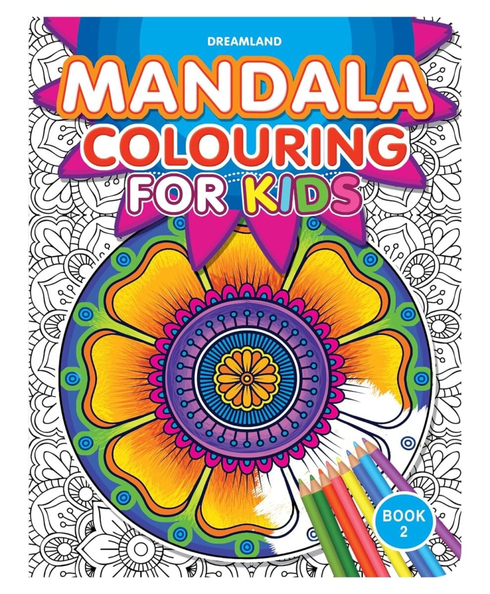 Dreamland Mandala Coloring for Kids – Book 2 | Creativity, Focus, and Relaxation for Children | 4+ Years