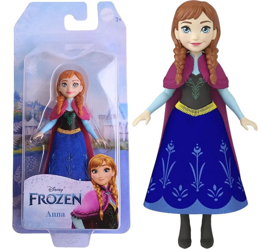 Buy Mattel Disney Frozen Princess Anna Doll Mini Figure For Kids 3+ Years  for Online In India • Kheliya Toys