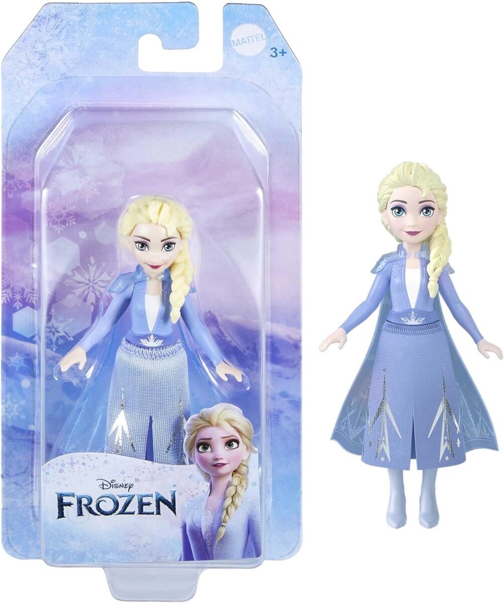 Buy Mattel Disney Frozen Elsa Princess Adventure Mini Doll For Kids 3+  Years for Online In India • Kheliya Toys