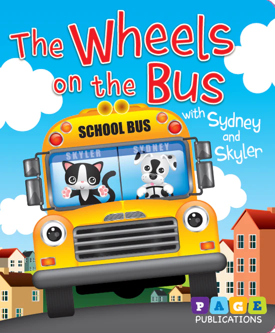 The Wheels on the Bus (Padded Board Book): A Classic Sing-Along Rhyme for Kids | 6+Months