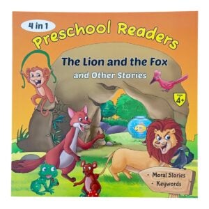 Shree Book Preschool Readers: The Lion and The Fox – Amazing Clever Moral Story Book for Kids 4+ Years