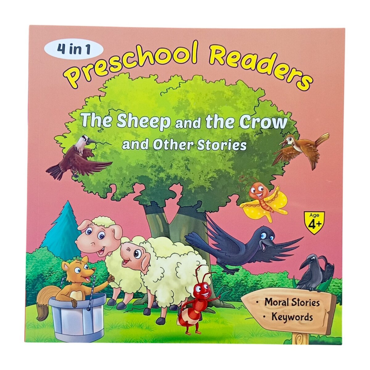 Buy Shree Book Preschool Readers 'The Sheep and The Crow '| Delightful  Moral Story Book for Kids 4+Years for Online In India • Kheliya Toys
