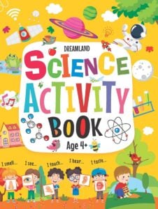 Dreamland Publications Science Activity Book For Kids | 4+ Years
