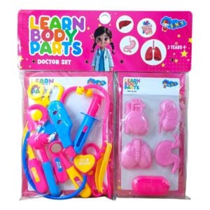 Sunny Learn Body Parts Pretend and Play Doctor Set | Educational and Fun Toy for Kids | 3+ Years