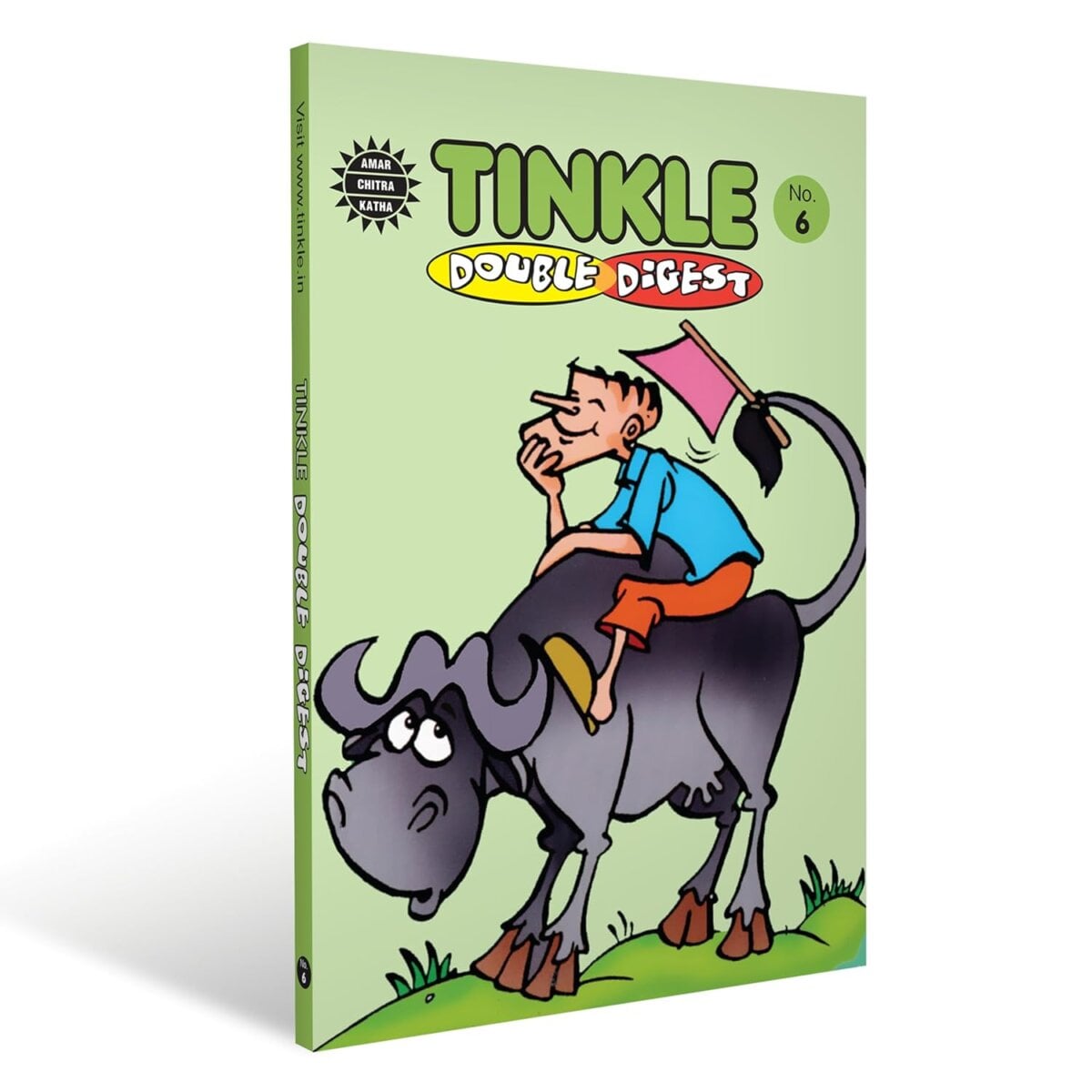Tinkle Double Digest No. 06 | Fun Illustrated Comic Books | Engaging Story Book for Kids | 3+ year
