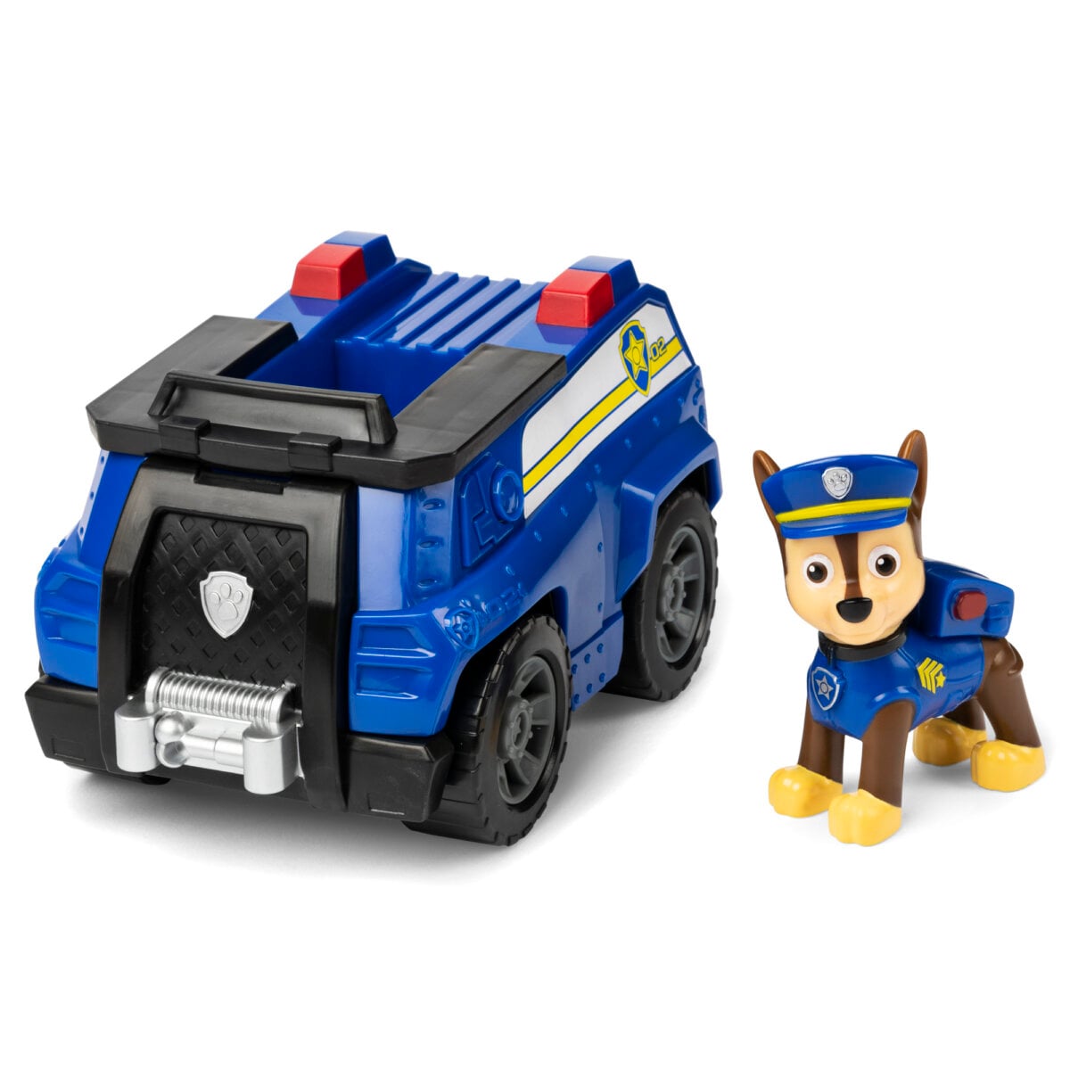 Win Magic Paw Patrol Chase Cruiser Voiture De Patrouille with Collectible Figure – Durable Police Vehicle Toy for Kids Ages 3+ | Imaginative Play Toy