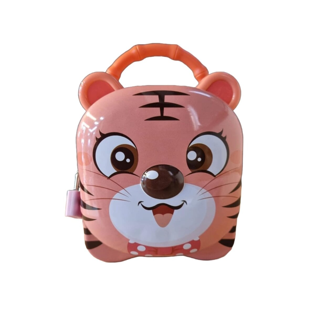 Cute Tiger Design Metal Piggy Bank for kids, Cute Tiger Design Metal Piggy Bank secure coin bank, Cute Tiger Design Metal Piggy Bank fun savings for children