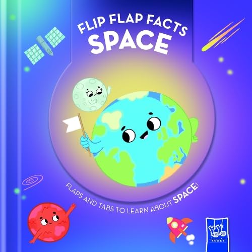 41Yaorakul Space: Flipflap Facts Board Book |3+ Year Space: Flipflap Facts Board Book |3+ Year