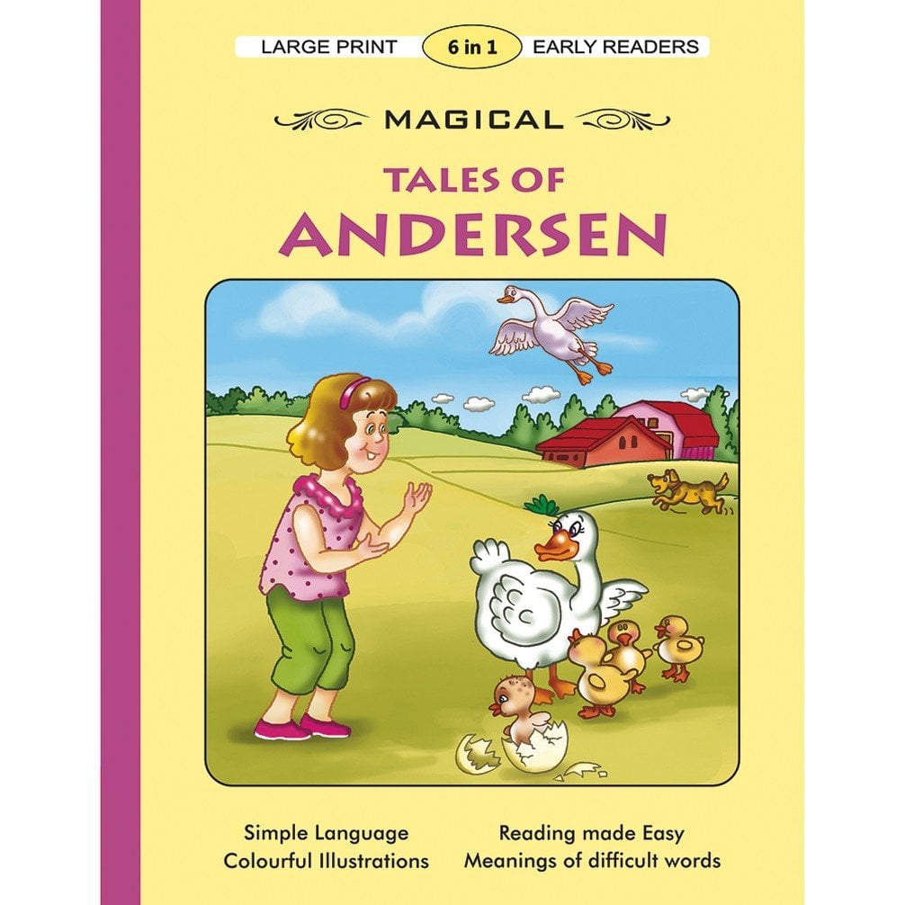Shree Book Magical Tales of Andersen  6 in 1 Early Readers For Kids | 6+Years