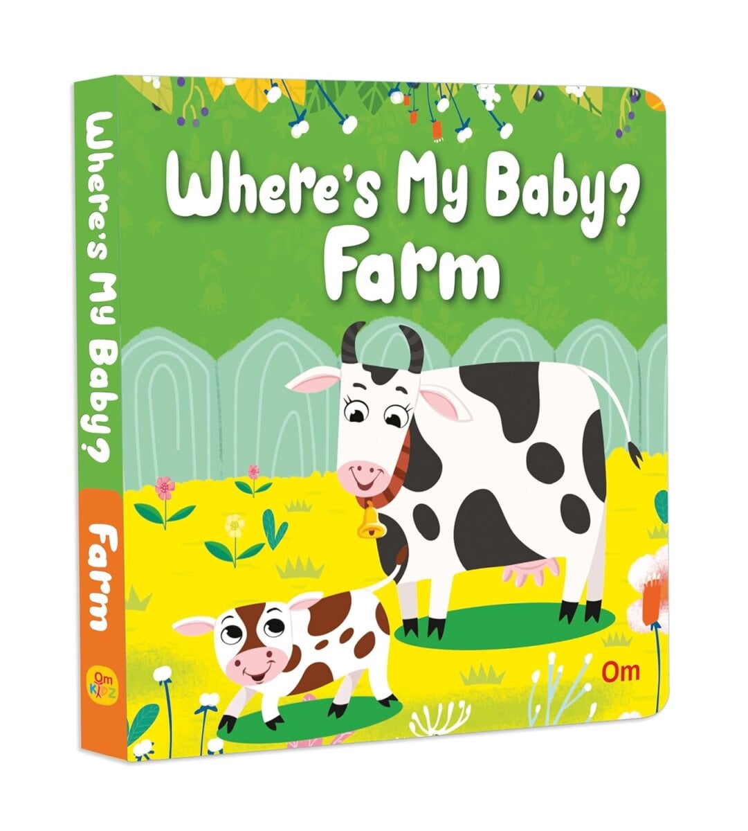 Board Book: Where's My Baby? Farm - Illustrated Story books for Kids | 3+Year
