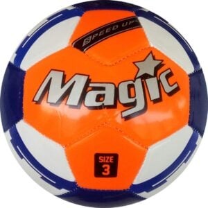 SPEED-UP Magic Football Size-3 Orange | Durable Rubber Cover | Fun Sports Football for Kids