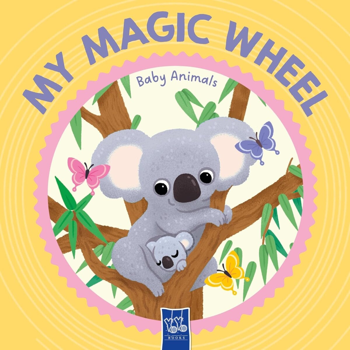 My Magic Wheels Baby Animal Book | 3+Year